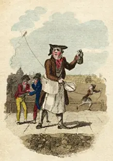 Ginger Bread Prints: Merry-Go-Round Man 1804