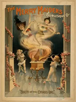 Burlesque Prints: The Merry Maidens Burlesque Co