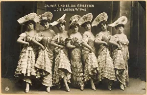 Lehar Prints: MERRY WIDOW CHORUS/1905