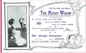 The Merry Widow by Edward Morton