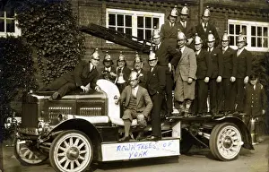 Cocoa Prints: Merryweather Fire Engine, Rowntrees Cocoa Works