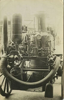 Horse Drawn Gallery: Merryweather Horse-drawn Metropolitana Steam Fire Engine, Britain. Date: 1890s