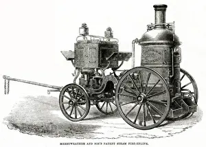 Merryweather patent steam fire-engine 1862