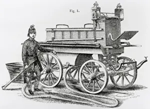 Merryweather?s carriage fire-engine
