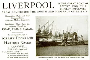 Images Dated 27th February 2020: Mersey Docks and Harbour, Liverpool