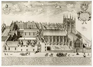 1675 Prints: Merton College 1675