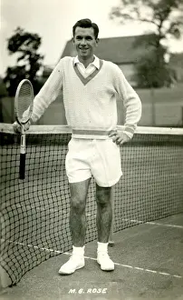Jumper Prints: Mervyn Rose, Australian tennis player