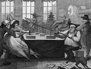 Altered Gallery: Mesmers Tub Satirised