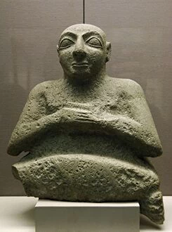 Images Dated 4th April 2008: Mesopotamia. Early Dynastic Period. Statue of Kurlil. From T