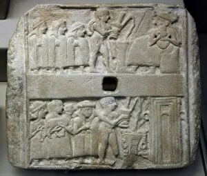 Images Dated 4th April 2008: Mesopotamia. Summer. Archaic Dynasty III. Plaque. From Ur. 2