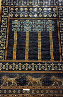 Frieze Collection: Mesopotamian art. Neo-Babylonian. The Throne Room of Nebuch
