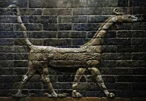 Images Dated 2nd March 2012: Mesopotamian art. Neo-Babylonian. Ishtar Gate. Dragon. Ny C