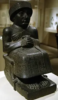 Robe Prints: Mesopotamian art. Sumer. Gudea of A?a?A?a?Lagash (2150-210