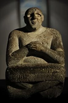 Images Dated 2nd March 2012: Mesopotamian Art. Sumerian ruler. Ny Carlsberg Glyptotek. De
