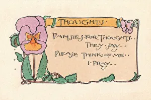 Savory Prints: Message to a Friend