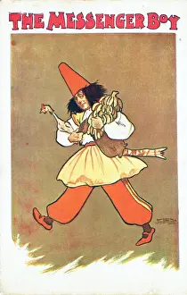 Tanner Prints: The Messenger Boy by James T Tanner and Alfred Murray