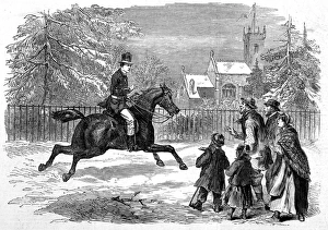 Images Dated 10th June 2004: Messenger on horseback