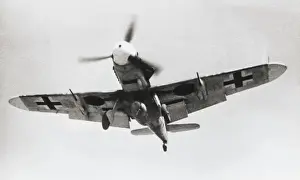 Tunisia Prints: Messerschmitt Bf-109F-4R1