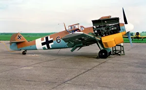 109g 2 Prints: Messerschmitt Bf 109G-2 G-USTV - Black 6