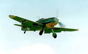 109g 2 Prints: Messerschmitt Bf 109G-2 G-USTV / Black 6