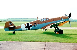 109g 2 Prints: Messerschmitt Bf 109G-2 G-USTV / Black 6