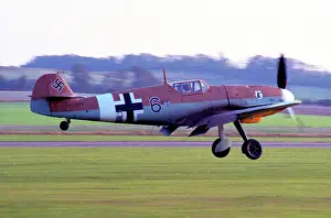 Duxford Prints: Messerschmitt Bf 109G G-USTV - RN228