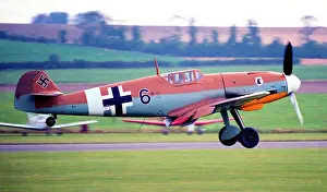 Duxford Prints: Messerschmitt Bf 109G G-USTV - RN228