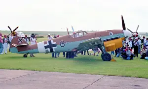 Duxford Prints: Messerschmitt Bf 109G G-USTV - RN228