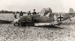 Ramsgate Prints: Messerschmitt Bf109 shot down at Ramsgate, Kent