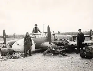 Shot Prints: Messerschmitt Bf110, U8+HL of 2 / ZG 76