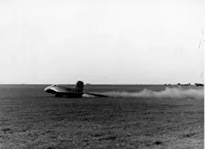 Komet Prints: Messerschmitt Me163 Komet during tests at Peenemunde