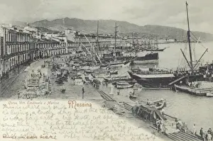 Emanuele Prints: Messina, Italy - Corso Victorrio Emanuele II