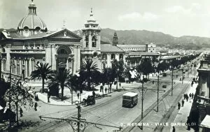 Tramlines Collection: Messina, Sicily, Italy - Viale Garibaldi