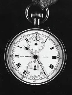 Issue Collection: Met Police stopwatch -- inside face