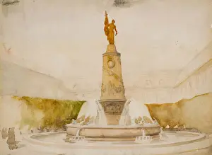 The Meta Sudans in Rome as a war memorial