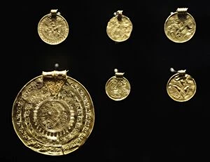 Jewel Gallery: Metal Age. The gold bracteates. National Museum of Denmark