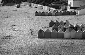 Deserted Prints: Metal detector, Seaton, Devon