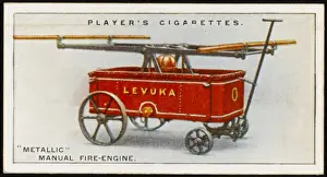 Metallic Fire Engine