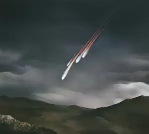 Streaked Prints: Meteorites
