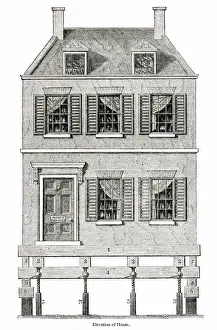 Method of moving a house in America