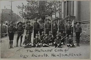 Johns Prints: Methodist College boy scouts, Newfoundland