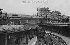 Bastille Prints: Metro Station