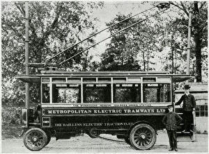Tramways Collection: Metropolitan Electric Tramways Ltd 1909