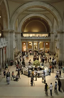 Images Dated 31st May 2008: Metropolitan Museum of Art. Interior view. New York. United