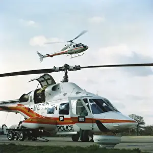 Airborne Prints: Metropolitan Police Helicopters