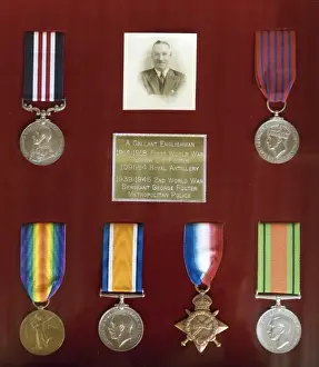 Gallant Prints: Metropolitan Police hero and his six medals