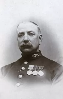 Metropolitan Police officer with three medals