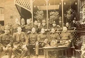 Colleague Prints: Metropolitan Police officers in an informal group photograph