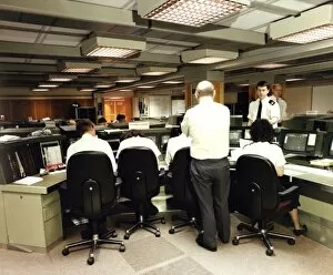 Images Dated 28th January 2011: Metropolitan Police operations room, London
