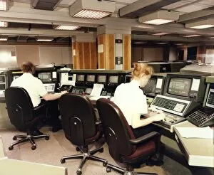 Images Dated 27th January 2011: Metropolitan Police operations room, London